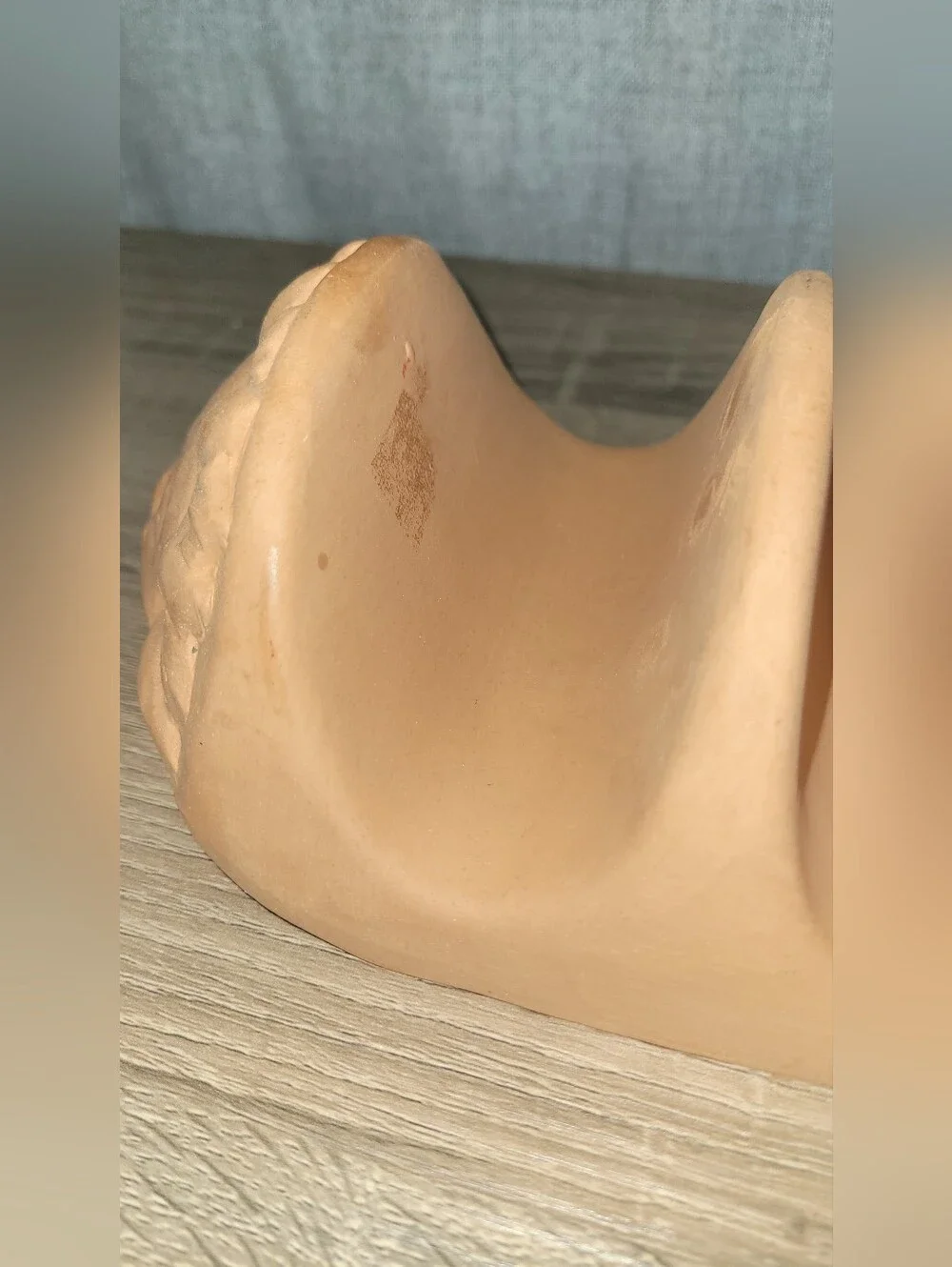 Bentson-West Terracotta Sun Accent Taco Holder Natural Terra Cotta Vintage